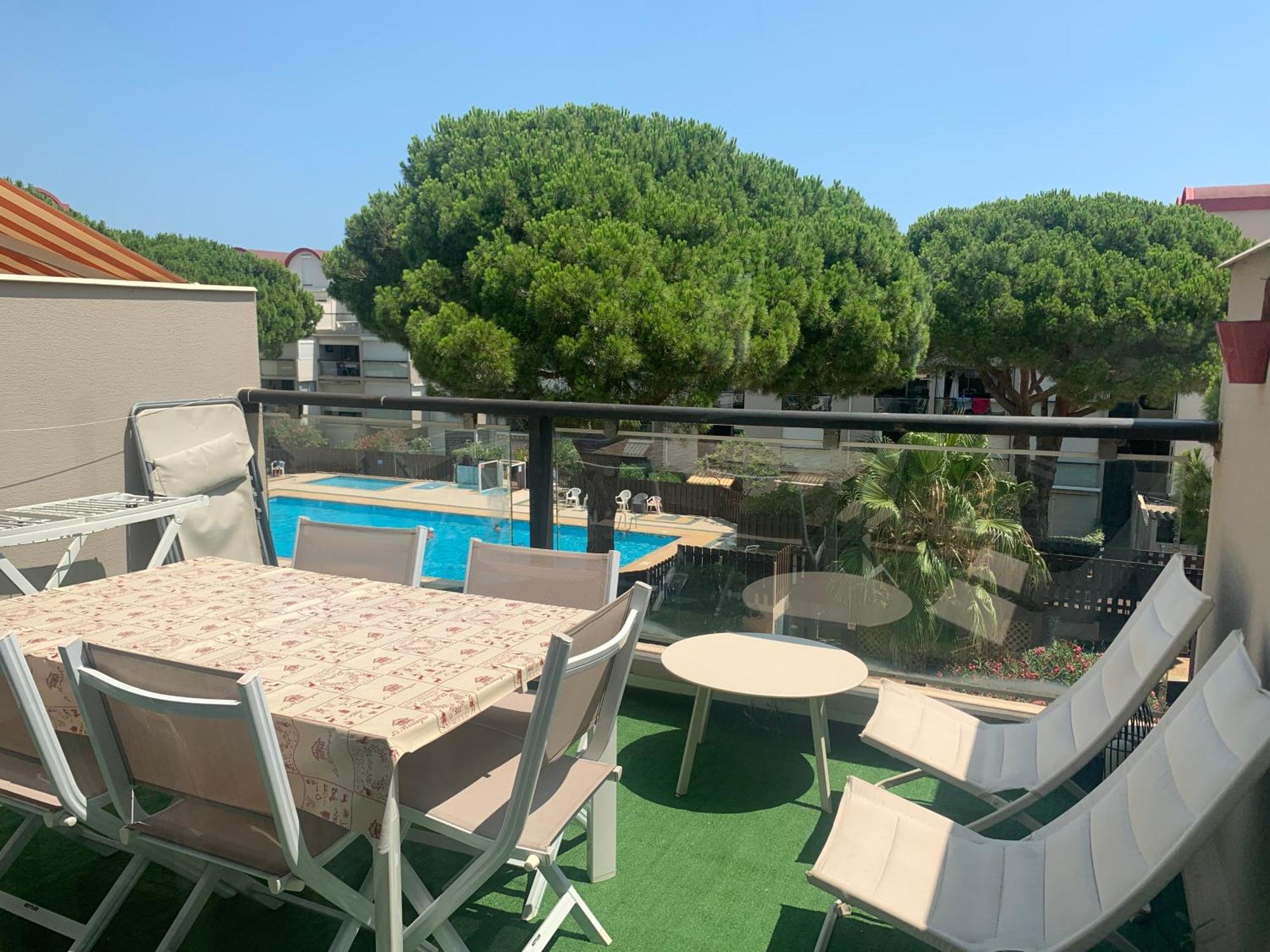 Ferienwohnung Gruissan Port Joli T3 Duplex Exterior foto